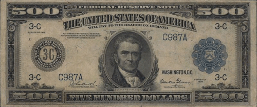 $500 in 1918
